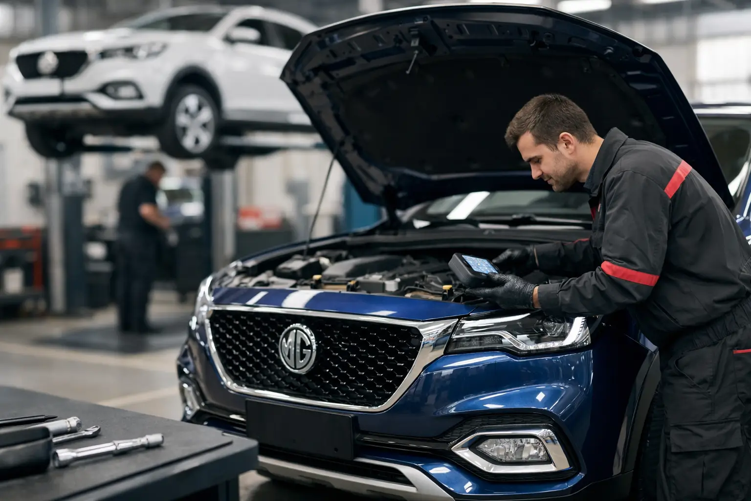 How Authorised MG Servicing Works