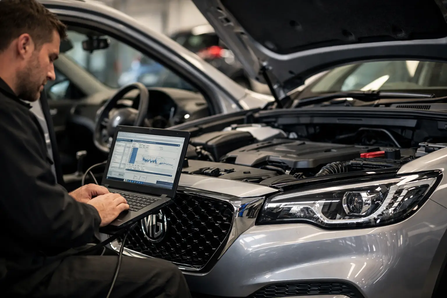How Dealership Diagnostics Find Faults in Your MG
