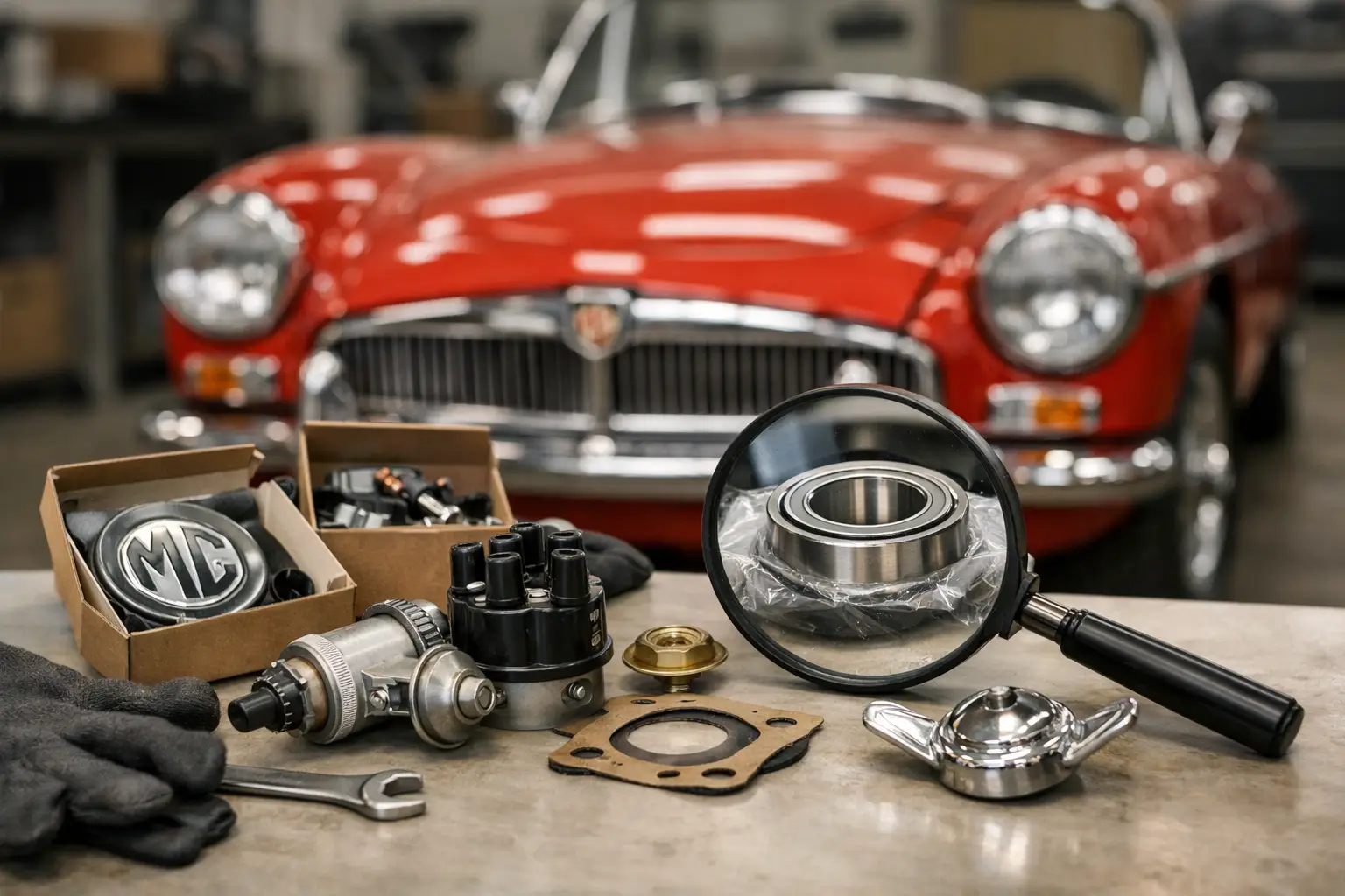 How to Spot Genuine MG Parts Before Fitting