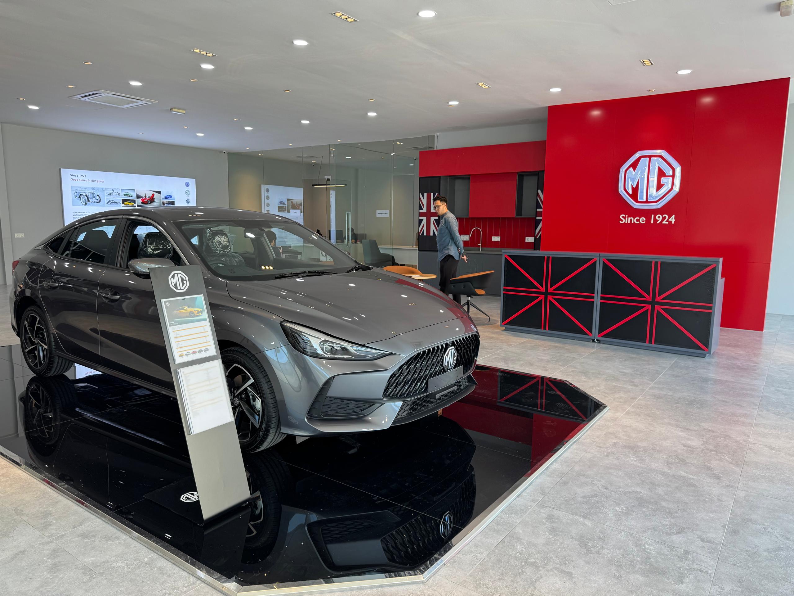 Inside MG Motor George Town