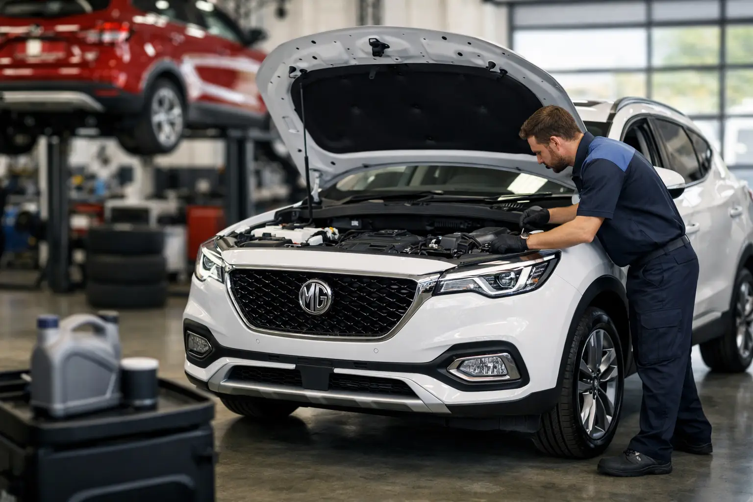 MG Servicing Cost Example and What to Expect