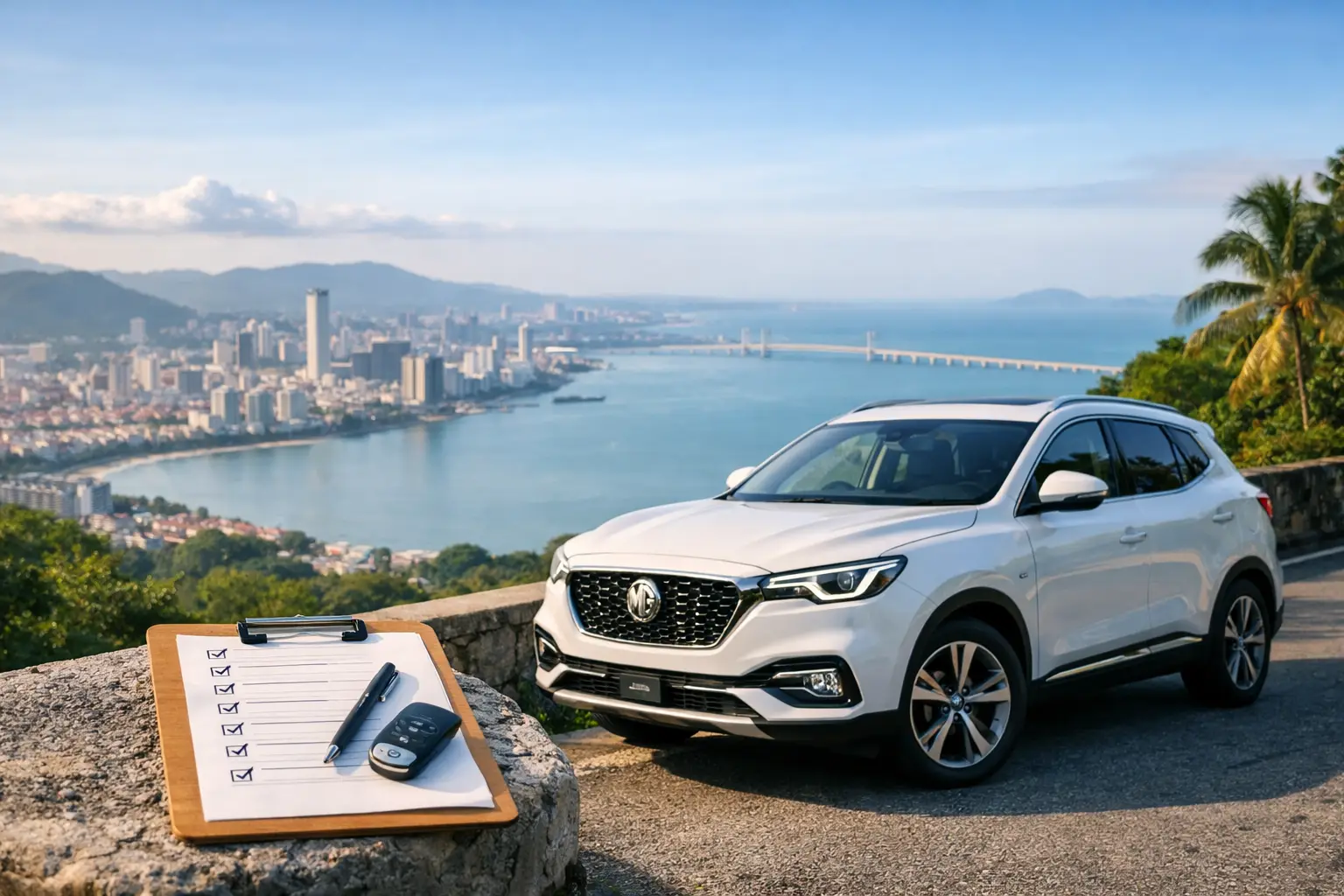 Official MG Test Drive Checklist for Penang