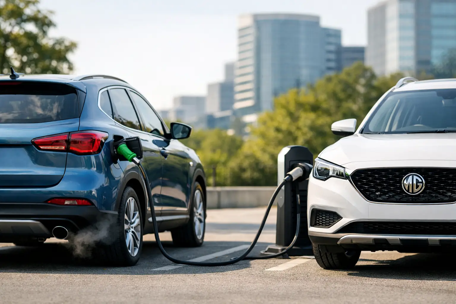 Petrol or Electric Car for Commuting?
